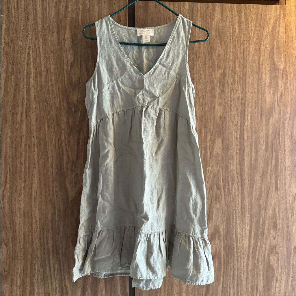 Cynthia Rowley 100% Linen Dress Size Small